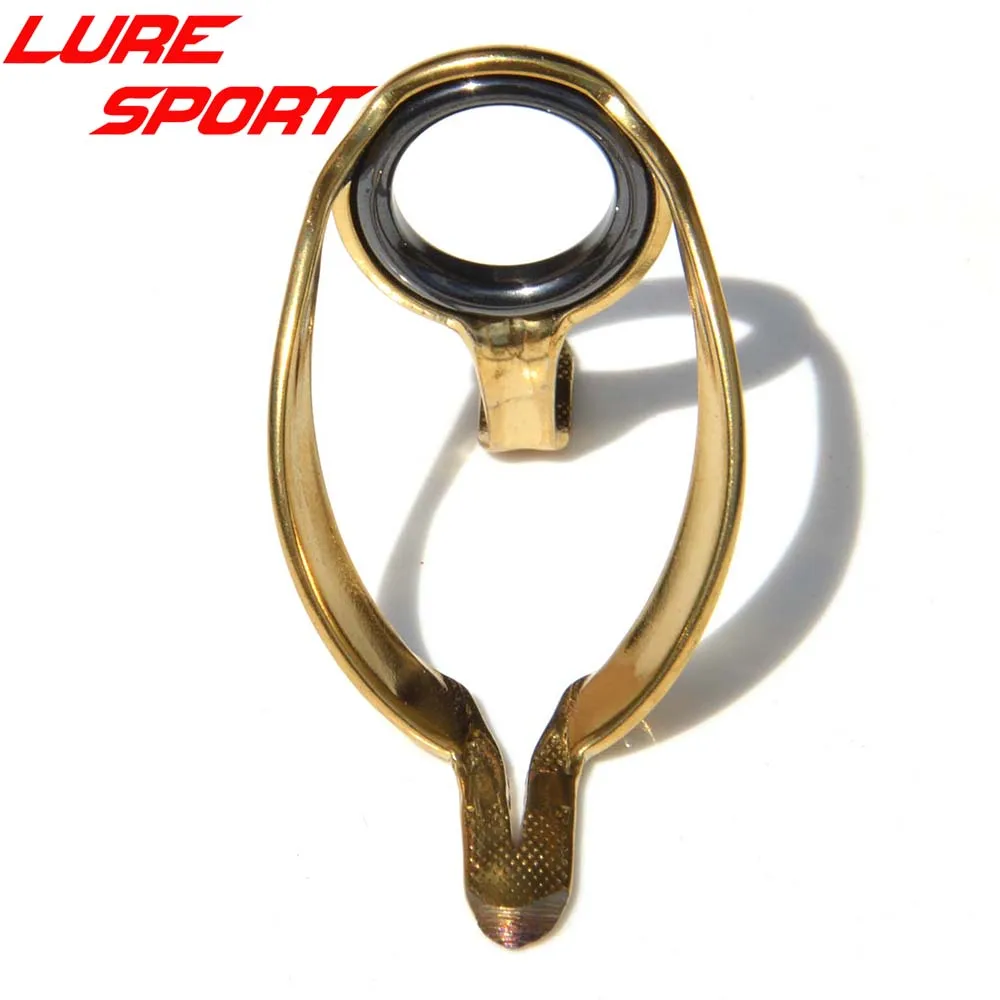 LureSport 8pc 11pc 13pc GHGESG20 GHGEST Heavy Duty guide Set Black Ring Rainbow Ring Rod Building component Repair DIY Accessory