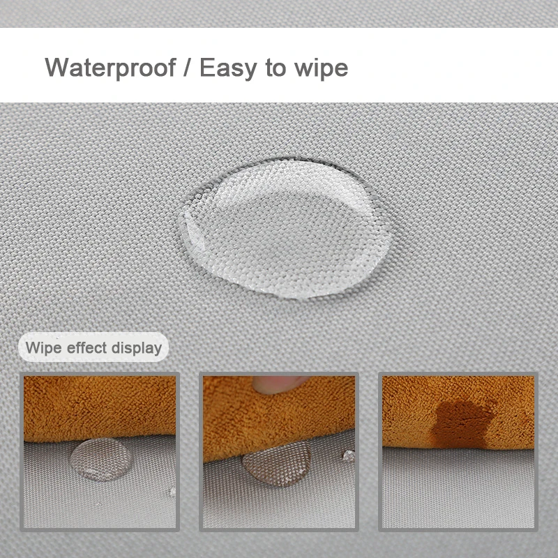 Waterproof Fiber Cotton Table Runner Simple Solid Color Table Cloth Christmas Wedding Party Restaurant Tea Table Decor Flag