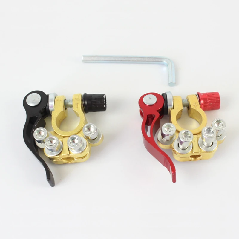 

1 пара, быстроразъемные зажимы для батарей из чистой меди