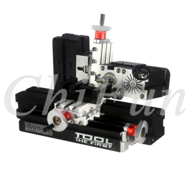 Zhouyu Z20005MMLP 36W Electroplated Mini Metal Horizontal Milling Machine