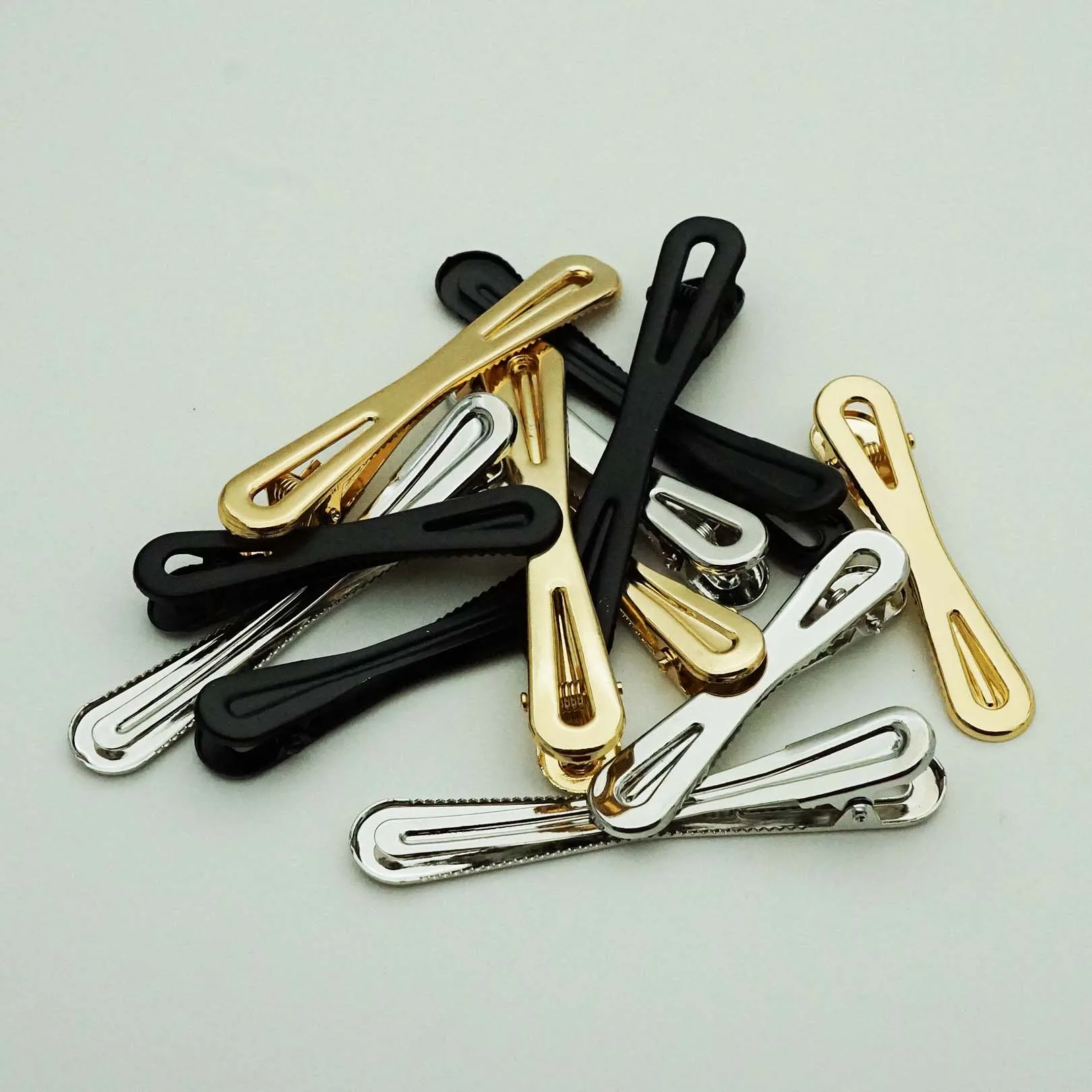 High quality 10Pcs/lot Hair Clips Fashion Hair clips Blank Base for Diy Jewelry Making Pearl Clip Setting craft supplies