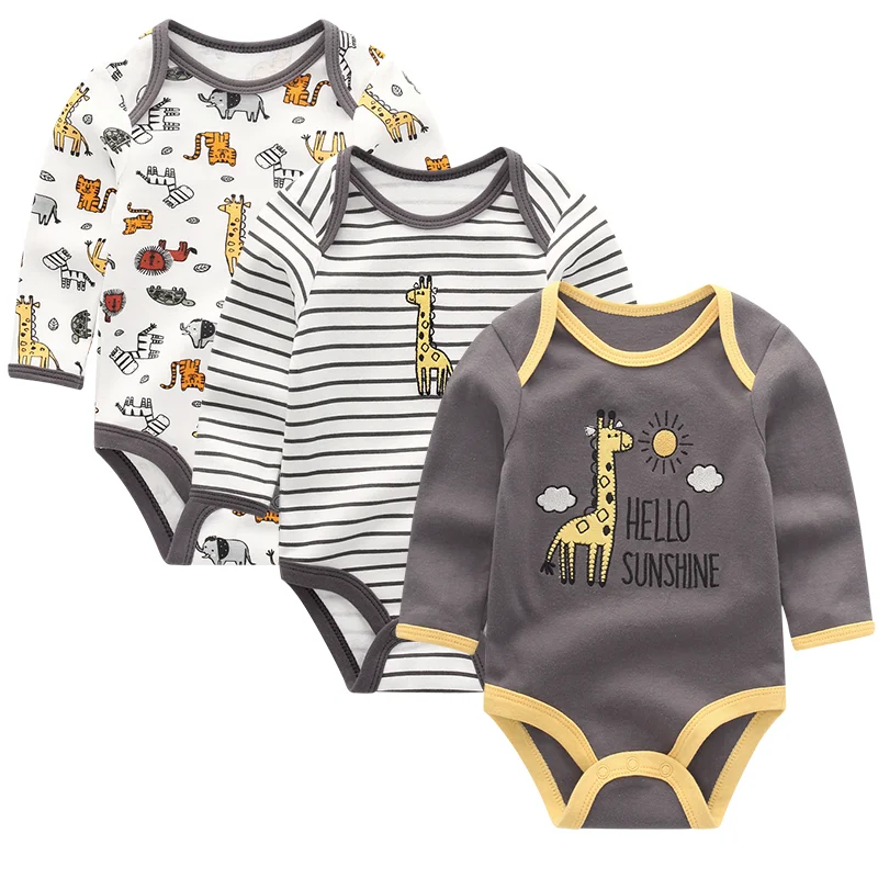 Baby Clothing 2022 Winter Newborn jumpsuits Baby Boy Girl Romper Long Sleeve Infant Ropa bebe Clothes O-neck Baby Product