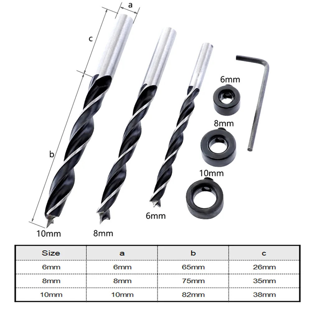 Alat pertukangan DIY, Woodworking miring lubang Locator 15 derajat sudut pemandu bor bit saku lubang Jig Kit Set