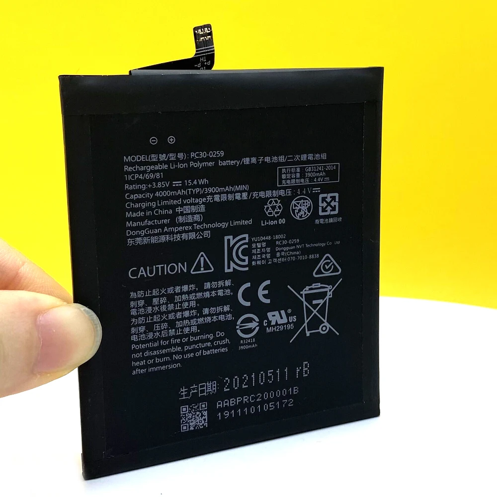 High Quality NEW For Razer Phone 2 RC30-0259 Battery 4000mAh With Tracking Number + Tools