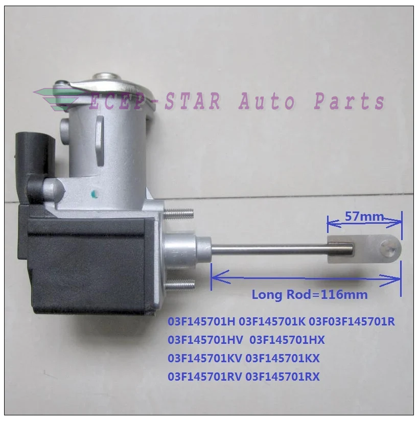 ww 03F145701H Long Rod Turbo Actuator or Cartridge CHRA 03F145701R 03F145701K 03F145701KV 03F145701KX 03F145701HV 03F145701HX