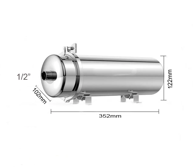 Freeshipping 1000L/H 0.01um PVDF Ultra Filtrationเครื่องกรองน้ำ/น้ำกรอง/เครื่องกรองน้ำดื่มSUS304 (เส้นผ่าศูนย์กลาง102มม.)