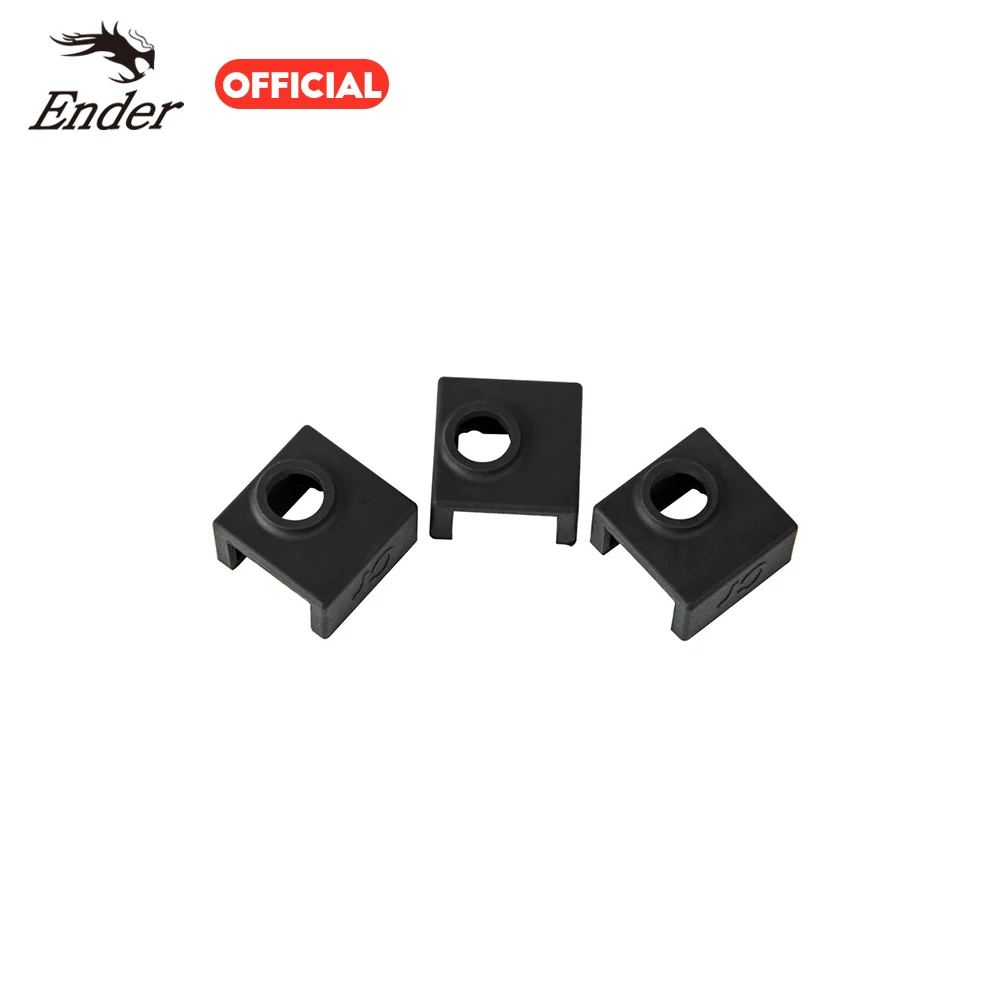 3pcs/Lots 3D Printer Heater Block Silicone Cover MK7/MK8/MK9 Hotend for Creality CR-10,10S,S4,S5,Ender-3 ender-3 pro ender3v2