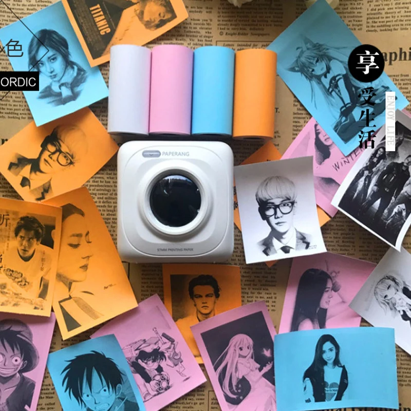 Paperang 58mm Thermal Photo Paper without BISPHENOL A White Color For Paperang Pictures Printer keep