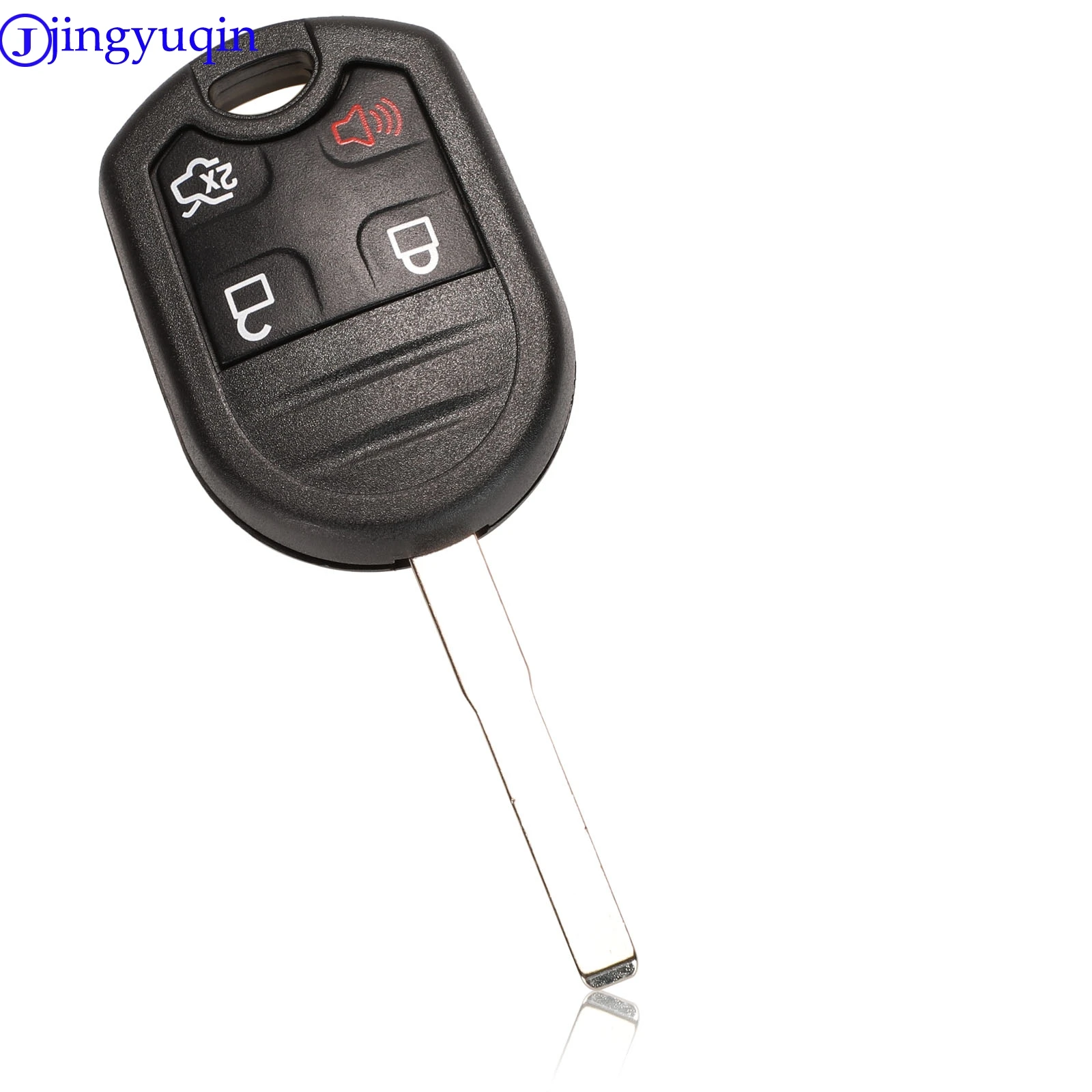 jingyuqin 4 Button Remote Keyless Car Key For Ford Edge Escape Expedition Explorer Case