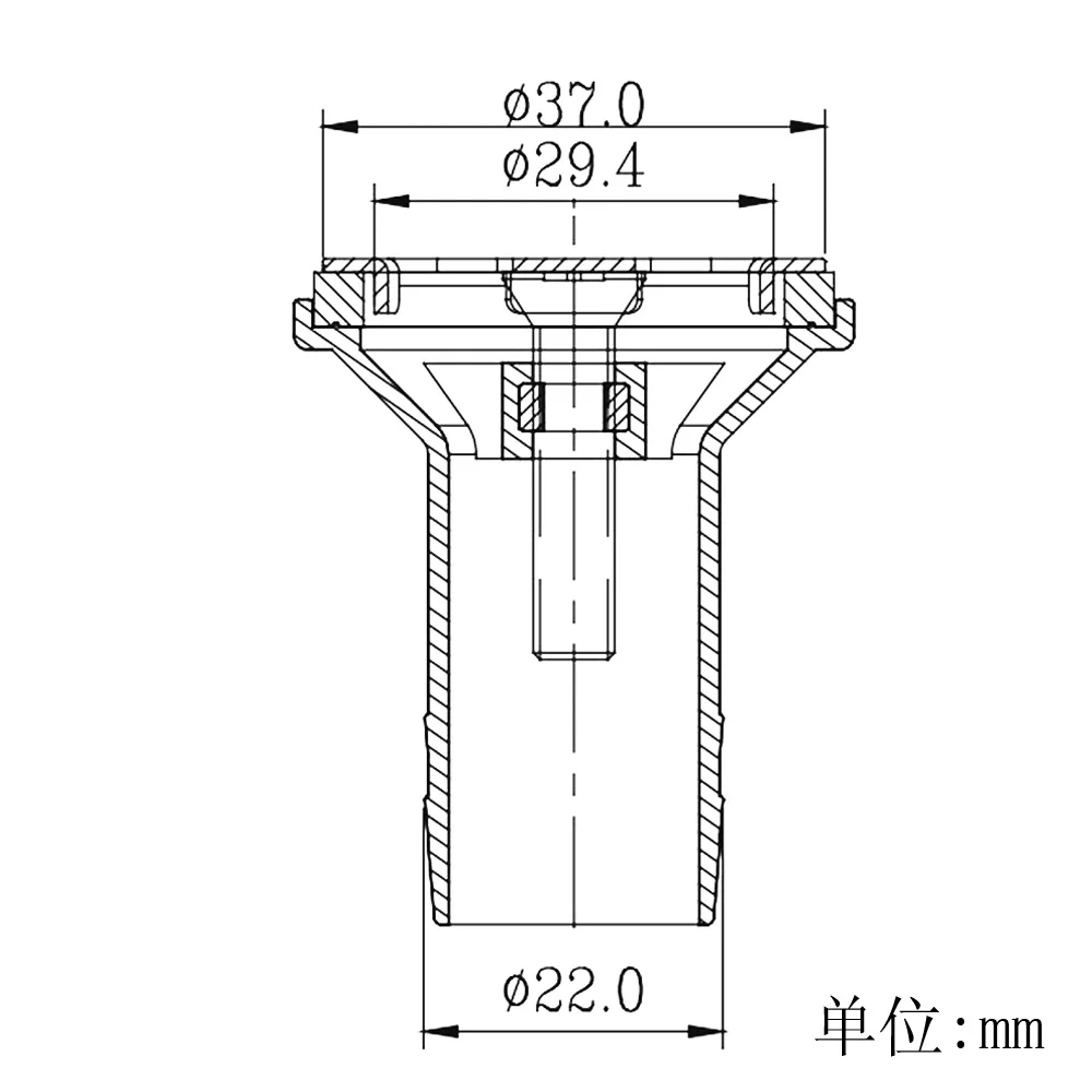 Talea Kitchen Sink Upward CircularOverflow Device Vegetable Washing Basin Circular Accessories Overflow Pipe QY024