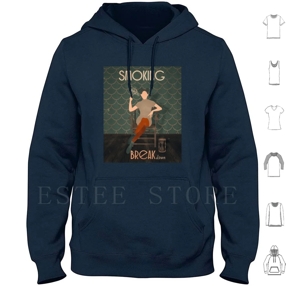 Art déco fumer affiche à capuche à manches longues Bioshock Bioshock Rapture Bioshock Style Art Art ballerine Art fille Art scène