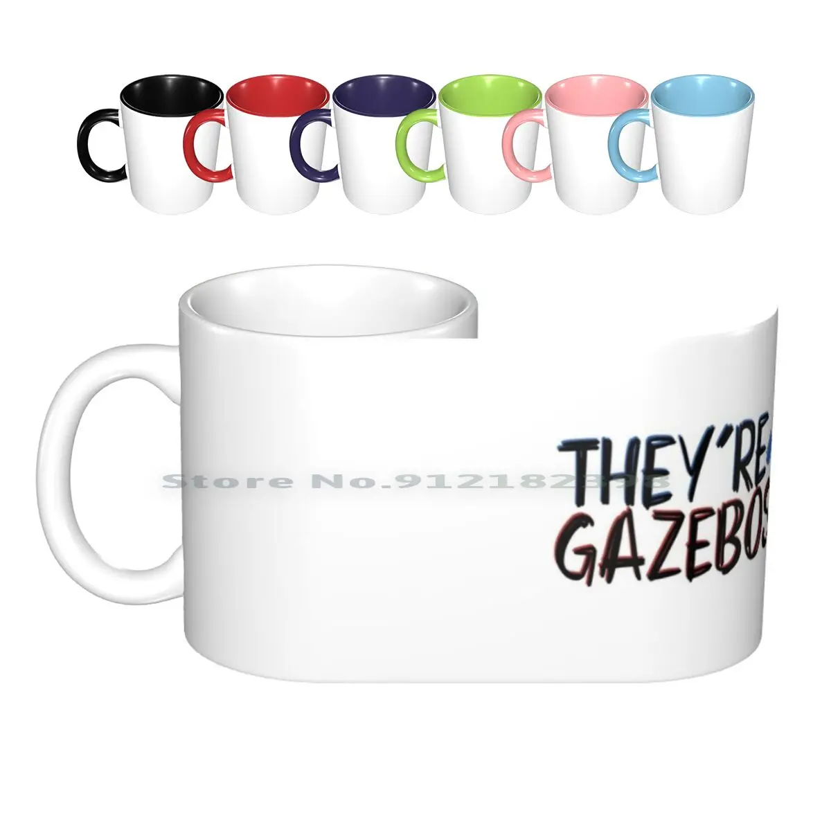 They're Gazebos-It Quote Ceramic Mugs Coffee Cups Milk Tea Mug It 2017 Eddie Kasprak The Losers Club It Stephen King Movies