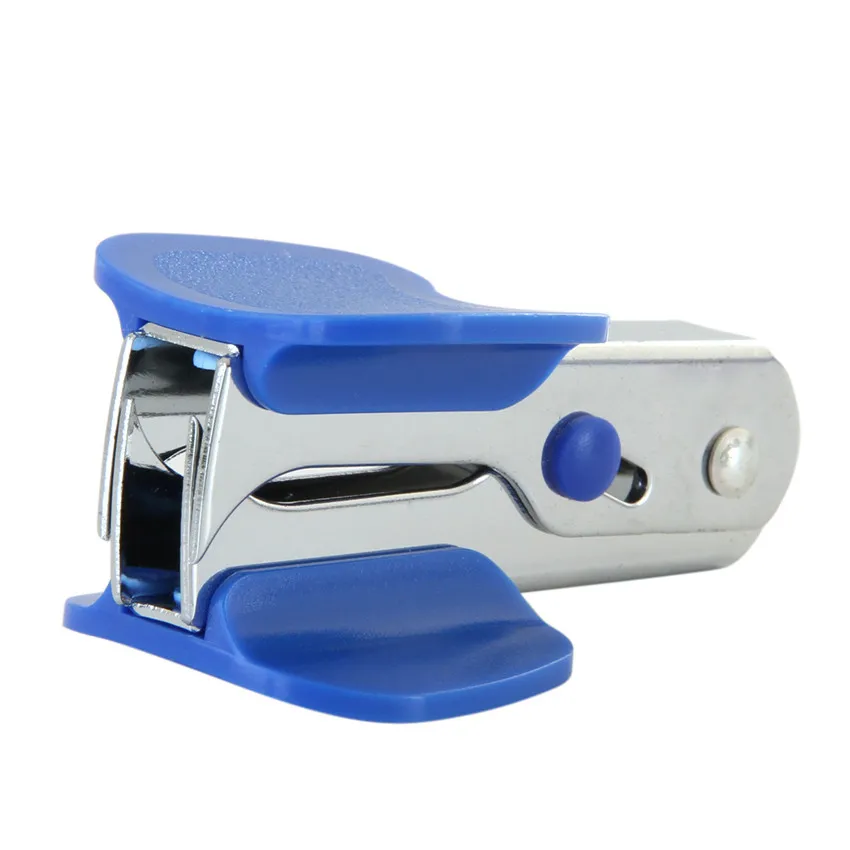 สีสุ่ม1 PC Mini แบบพกพามาตรฐานโลหะ Staple Remover เล็บดึง Extractor โรงเรียนสำนักงานเครื่องมือ Binding Supplies