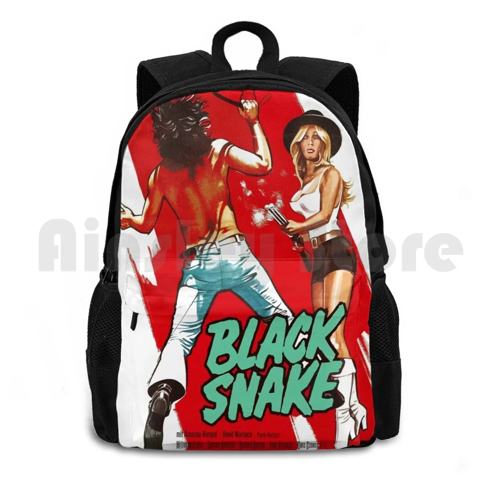 

Black Snake Outdoor Hiking Backpack Riding Climbing Sports Bag Black Snake Vintage Movie Cinema Vintage Vintage Movies Retro