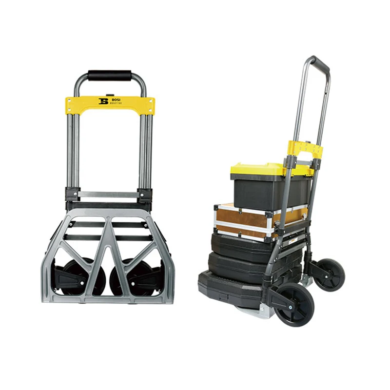 BOSI New Foldable Cart 330lb(150kg) Load Capacity Portable Hand Truck