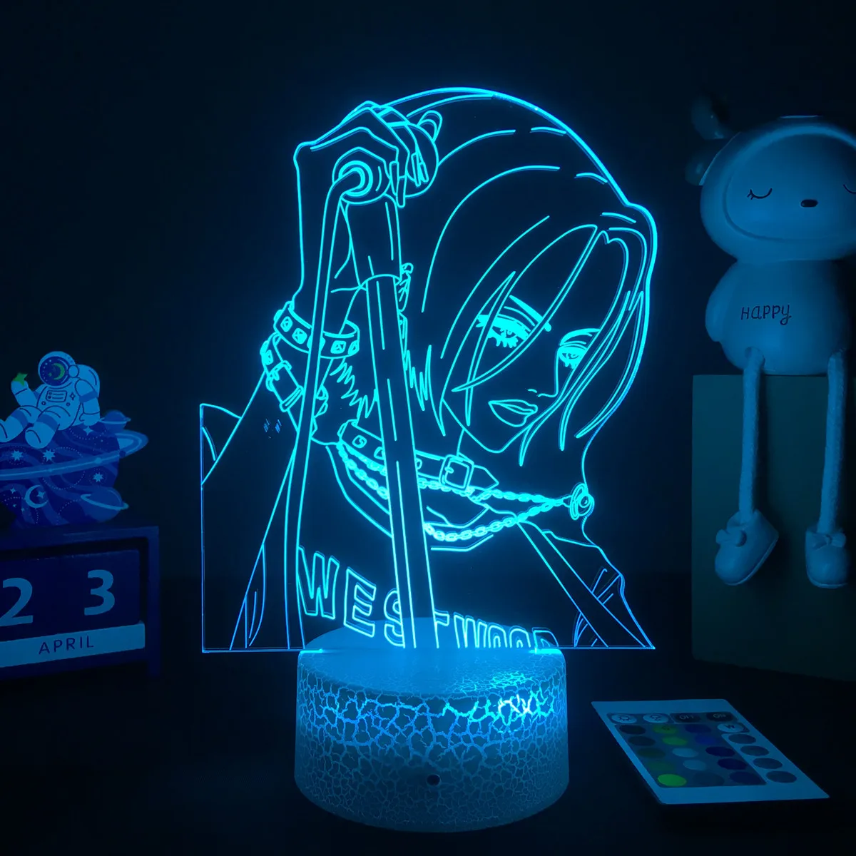 Anime Nana 3D oświetlenie nocne LED na dekoracja sypialni lampa stołowa Nana Osaki figurka dla dzieci dziewczynki lekka Manga prezent Dropshipping