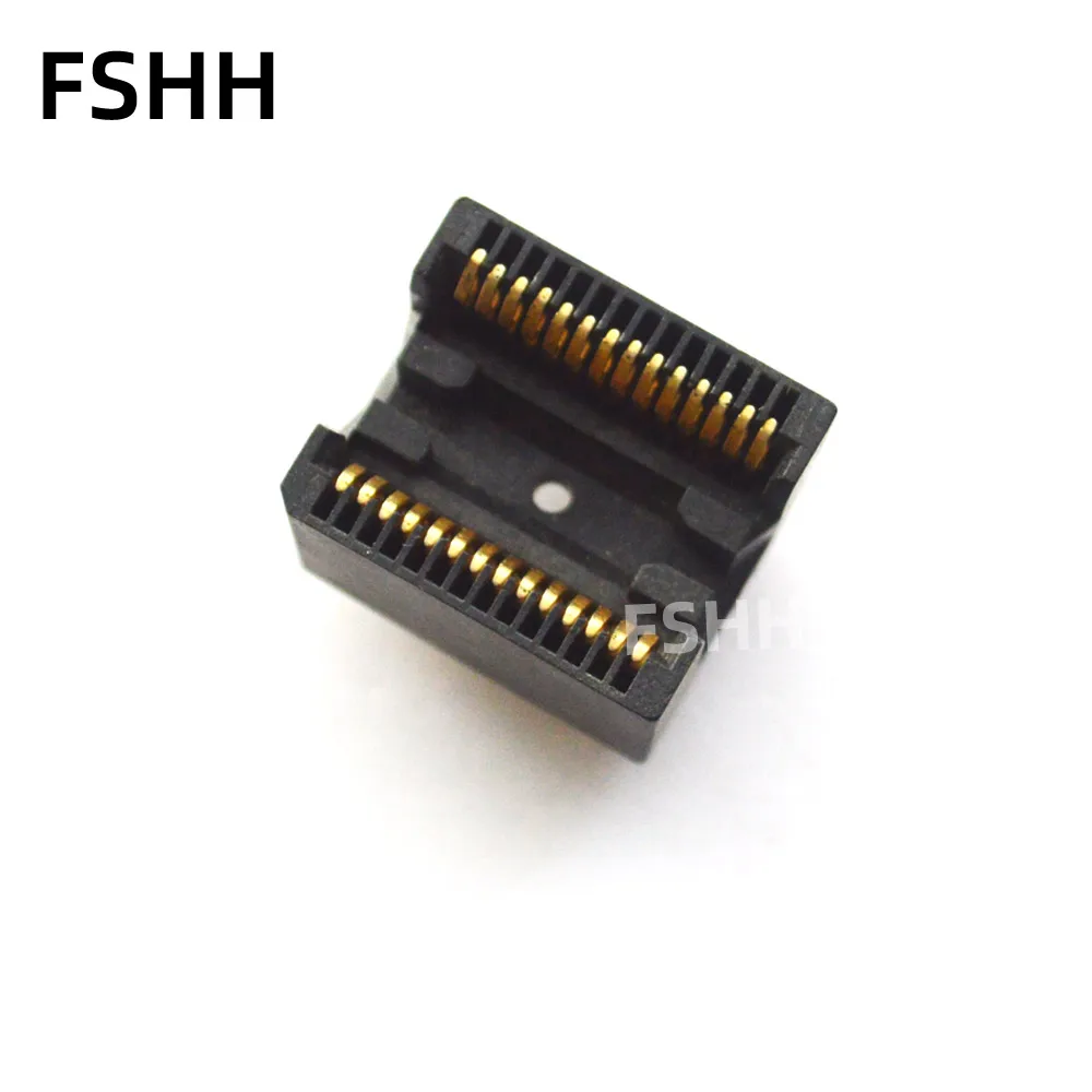 400mil SOJ28 test socket IC107-2804-4 ic socket 1.27mm pitch