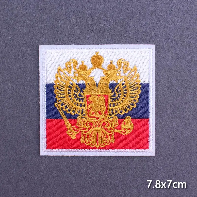 DIY Moscow Football Club Patches Embroidery Striped Badge Patch Iron On Patches On Clothing Football Badge For Jacket