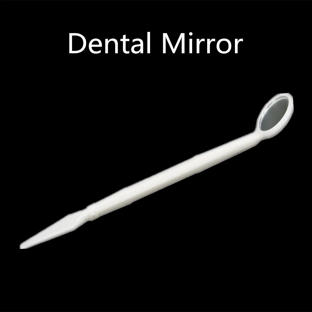 5pcs Tooth Dental Mouth Mirror Anti-fog Disposable Oral Mirror DentisyTool Dental Instrument Kit Dentist Checking Tool Whitening