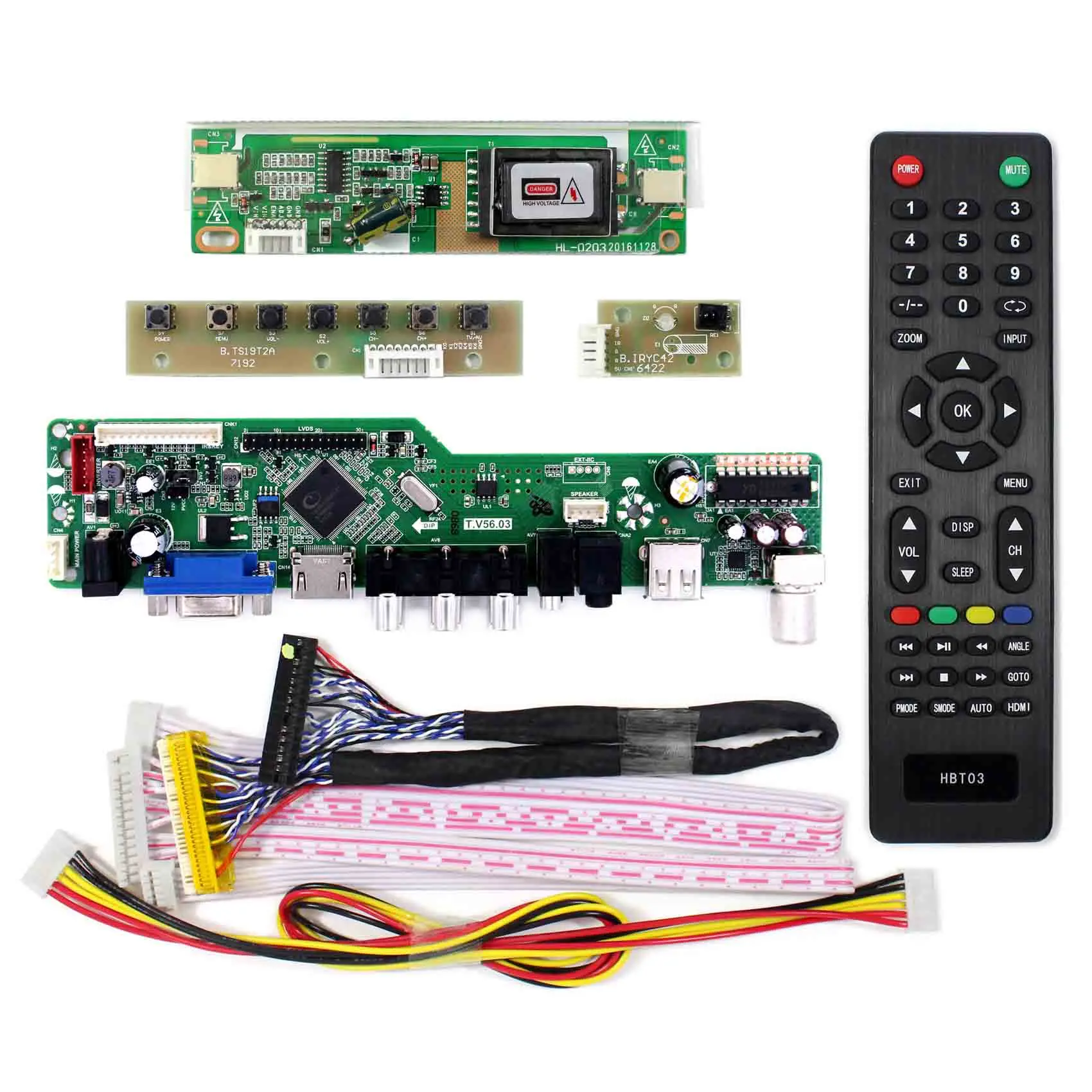 ЖК-дисплей плата контроллера 1920x1080 LTN184HT01-A01 T.V56.03 LTN184HT03-001 N184H4-L03 N184H4-L01