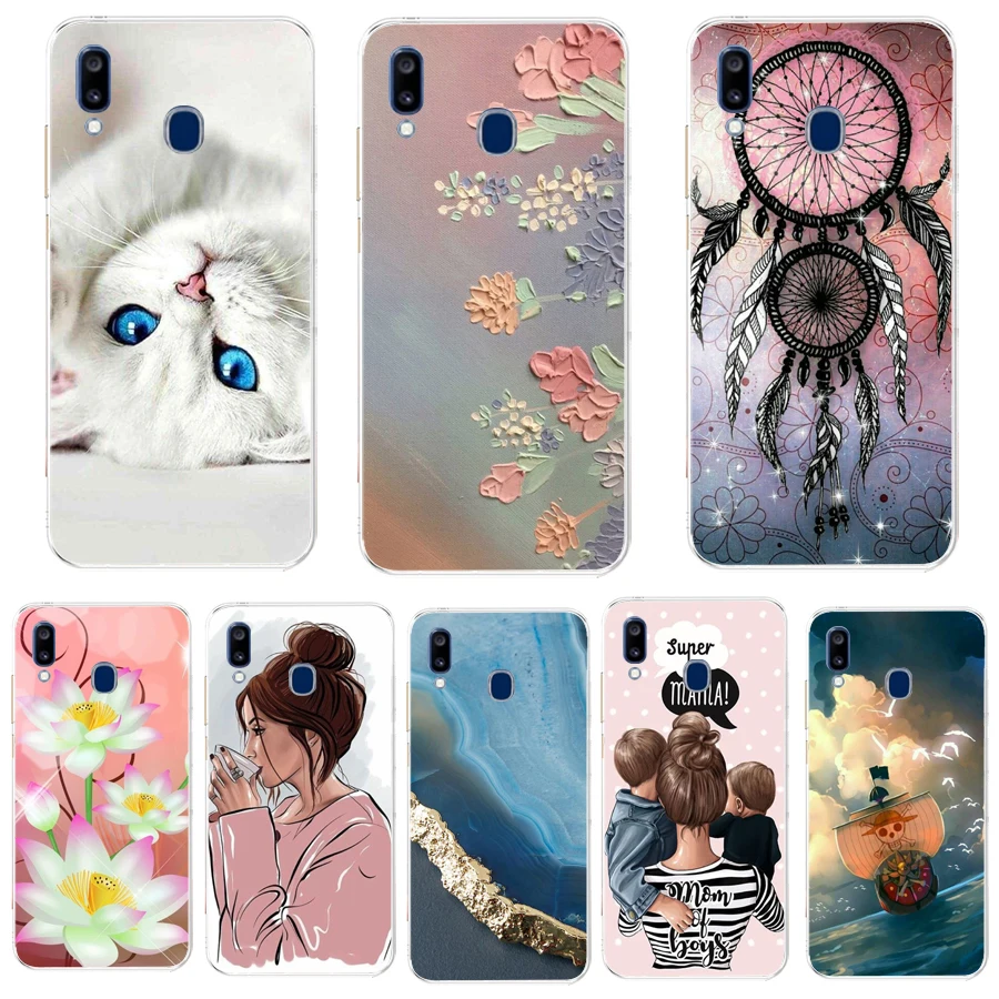 For Samsung A40 Case Silicone Cover Soft TPU Phone Case For Samsung Galaxy A40 A 40 A405 SM-A405F Silicon Case Coque Shell