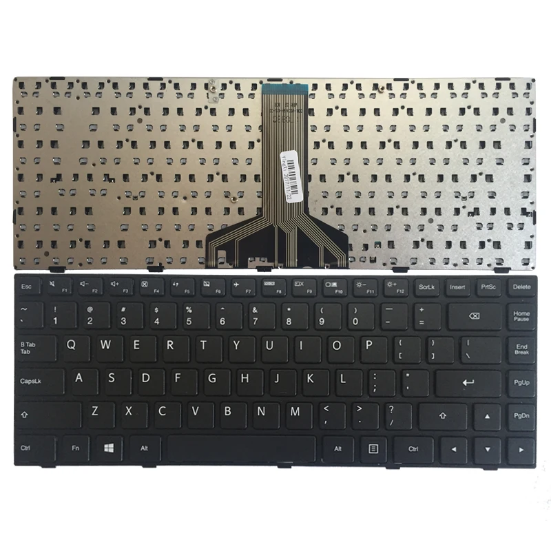 NEW English laptop keyboard For Lenovo 100-14IBD 100-14 black US laptop keyboard