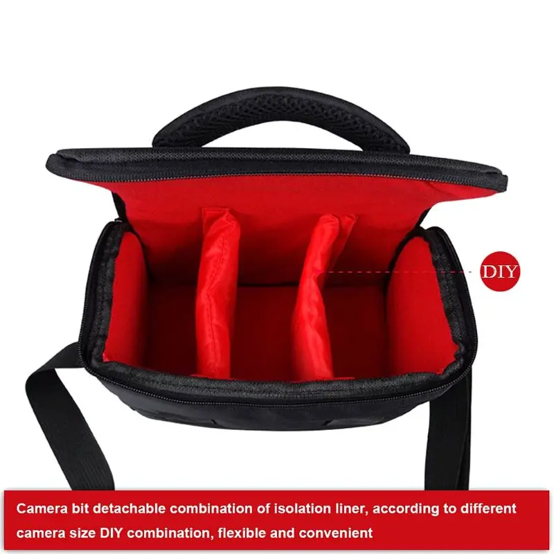 Waterproof Nylon Camera Shoulder Bag Carrying Case for canon EOS 77D 70D 80D 4000D 2000D 5D Mark IV III 60D 6D 7D Mark II 2 50D