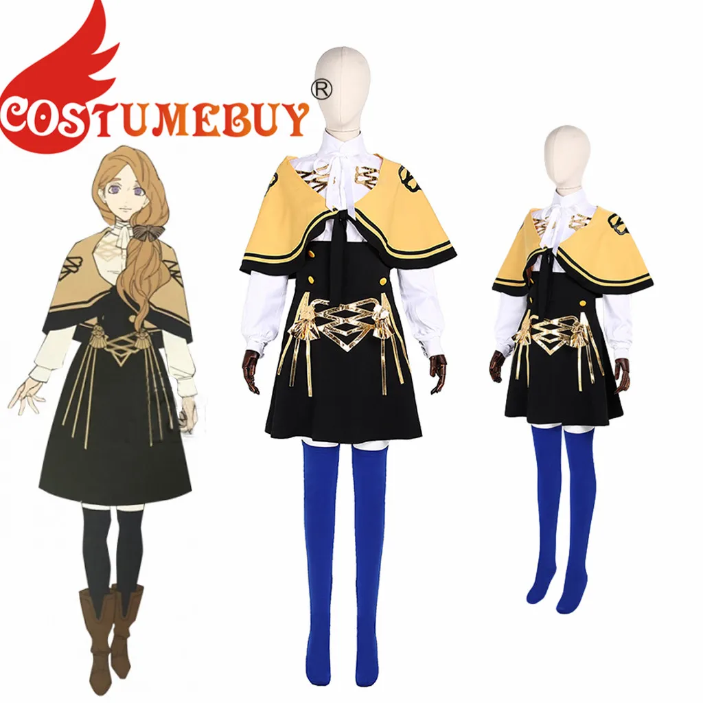 CostumeBuy Fire Emblem: Three Houses Mercedes Cosplay Costume Custom Made L921