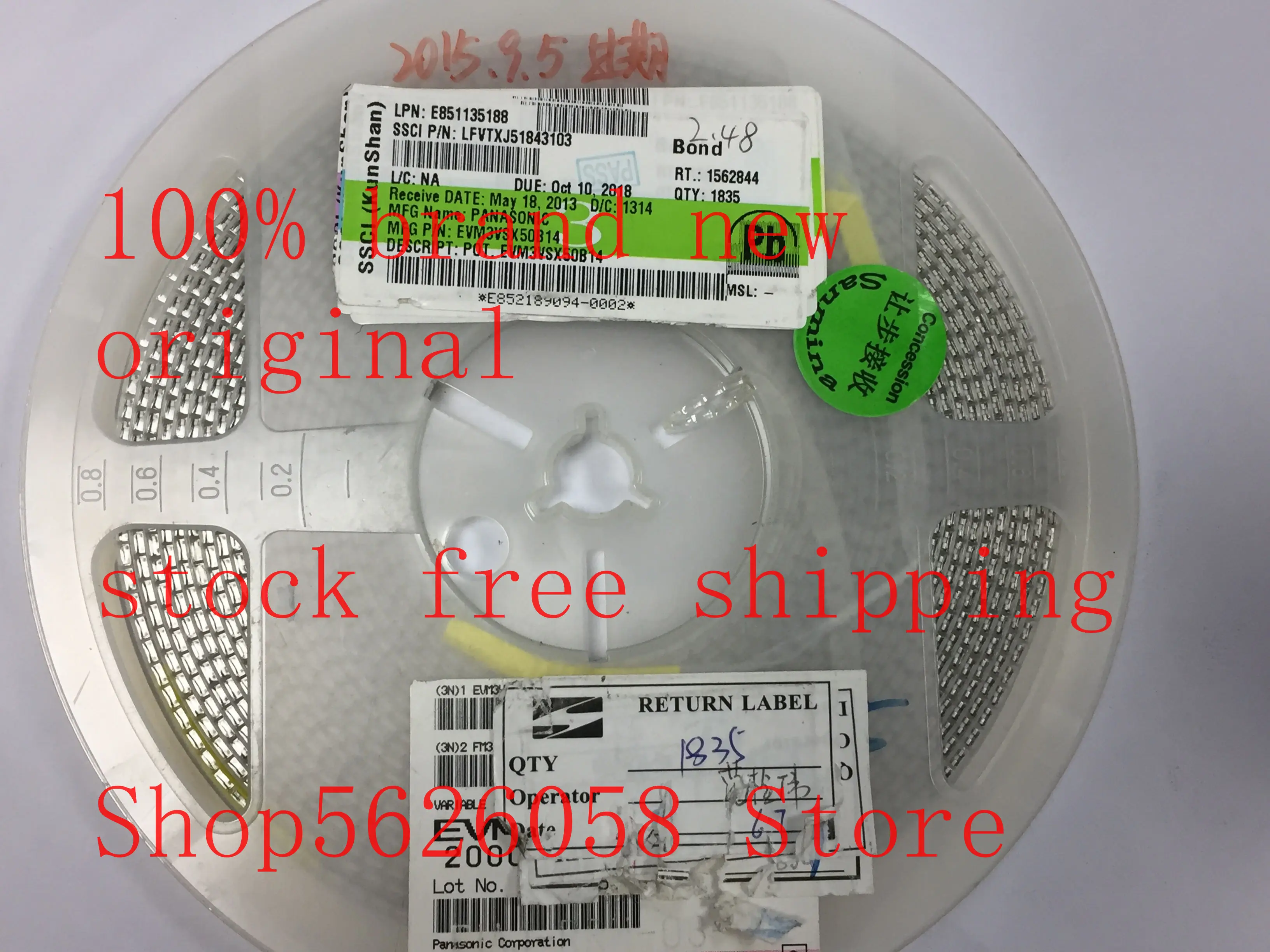 

EVM3VSX50B14 SMD 100% new original freeshipping 50PCS-3000PCS/LOT STOCK