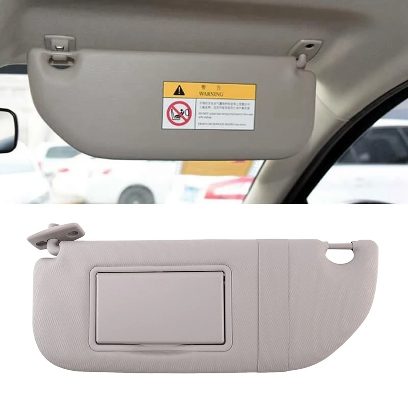 2Pcs Car Inner Sun Visor Shield Shade Board for Peugeot 301 Citroen C3, Left Side & Right Side