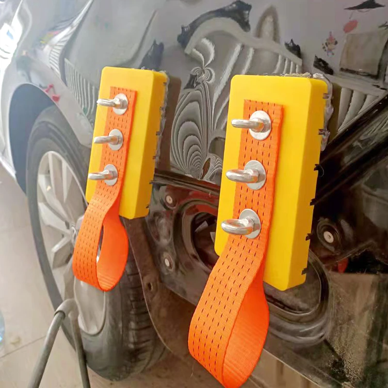 

3Pcs Car dent repair tools Strong Suction Cups Pull Out Hail Damage