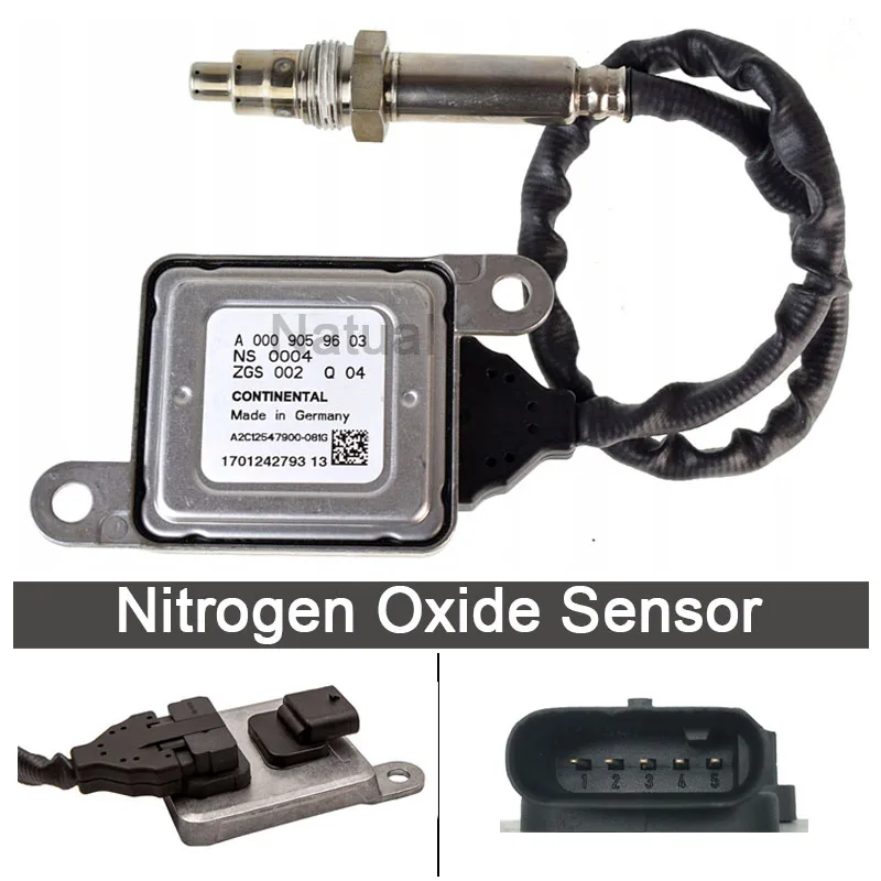 

Original NOX Nitrogen Oxygen Sensor For Mercedes-Benz W166 W172 W212 W222 W251 W253 W447 W906 C218 C253 5WK96681E A0009059603