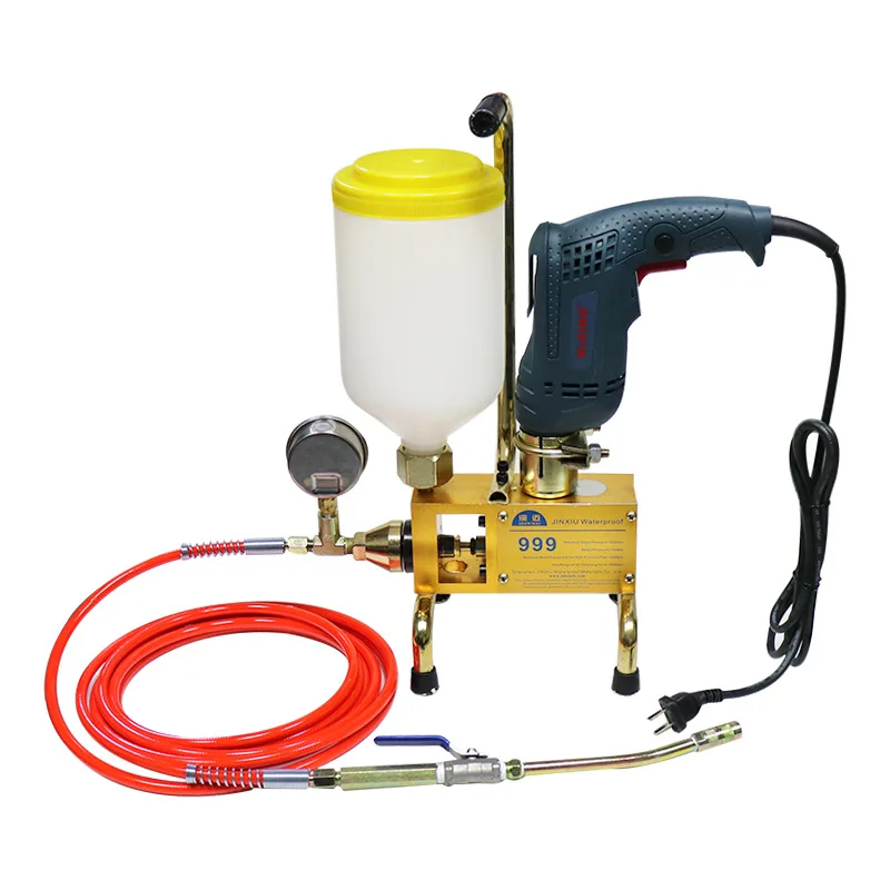 เครื่องอัดฉีดกันน้ํา EPOXY / POLYURETHANE FOAM INJECTION PUMP ซ่อมคอนกรีต ซ่อมแซมรอยแตกร้าว กันน้ํา