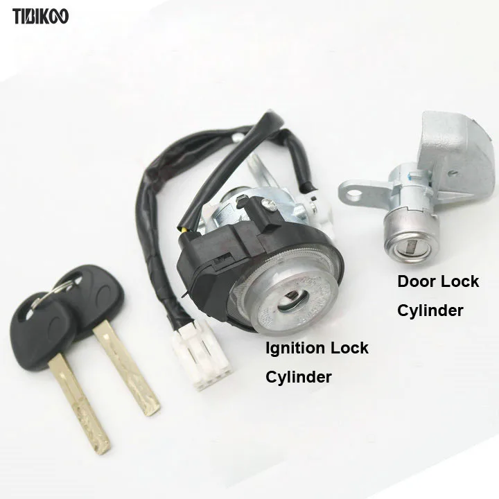 Blokada samochodu cylindra dla Hyundai Tucson pełna Cylinder zamka drzwi frontowe drzwi kontrola centralna blokada rdzenia