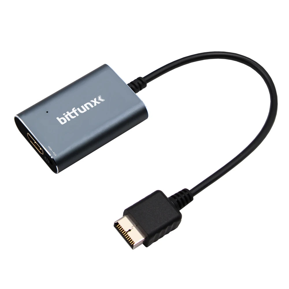 Bitfunx HDMI Converter for Sony PS2 for Playstation 2 Including RGB/Component Switch for PS2 Console 480i 480p 576i