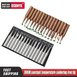 1C 2C 3C 4C 5C 0.8D 1.2D 1.6D 2.4D 3.2D I IS B K SK B  Soldering Iron Tips Pure Copper Soldering Iron Replacement Tip Repair