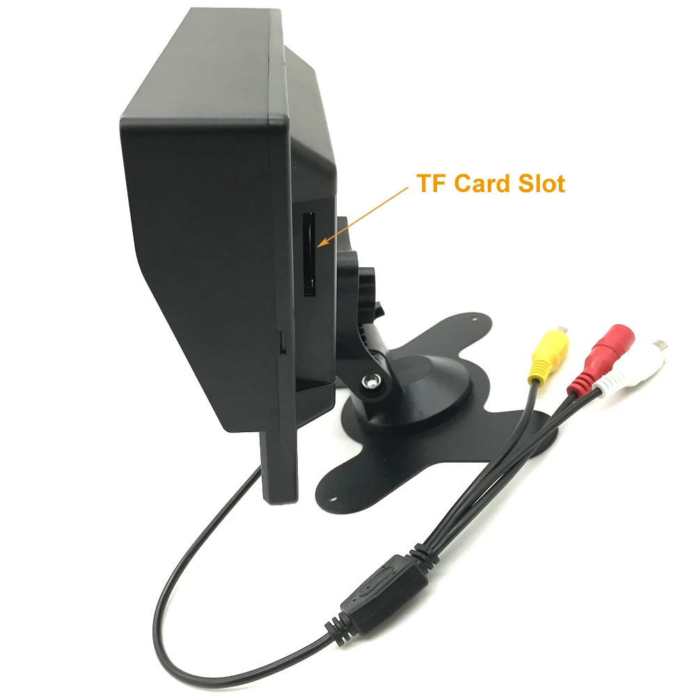 Mini 1024*600 7 Inch Cctv Beveiliging Ahd/Tvi/Cvi/Cvbs 4 In 1 2-Split Screen Ips Monitor Dvr Surveillance Video Recorder