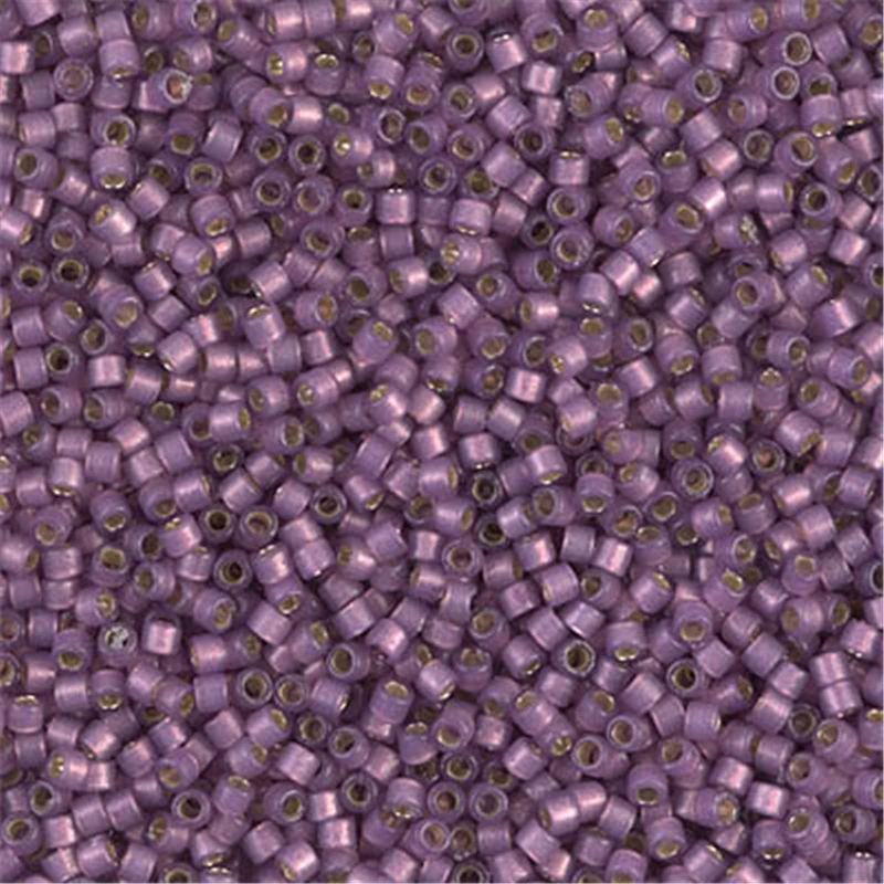 2000 stücke 11/0 Japan Miyuki Delica Seed Perlen Opal Farben Glas Seed Bead Für Hand Stickerei 1,6x1,3mm moderne Stil 10g 1 rohr – Detail 5
