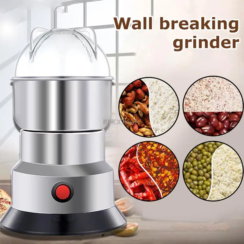 Electric Kitchen Cereals Nuts Beans Spices Grains Grinding Machine Food Chopper Blender Multifunctional Home Coffee Grinde