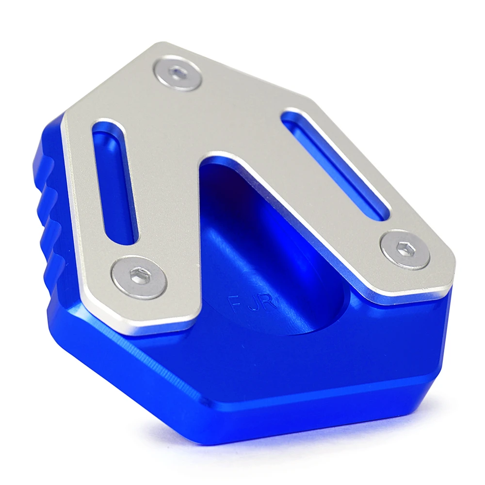 For Yamaha FJR1300 FJR 1300 2001-2019 Motorcycle Accessories Foot Side Stand Pad Plate Kickstand Enlarger Support Extension