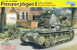 Dragon 6258 1/35 Scale Panzerjager I 4.7cm Pak(t) Early Production model kit