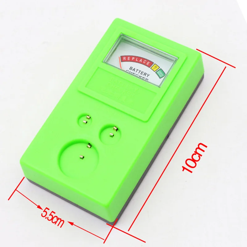 1.55 & 3 V Button Battery Tester Portable Watch Clock Cell Measuring Tool Accessory Easy to Use Repair Meter Batteries Measuring