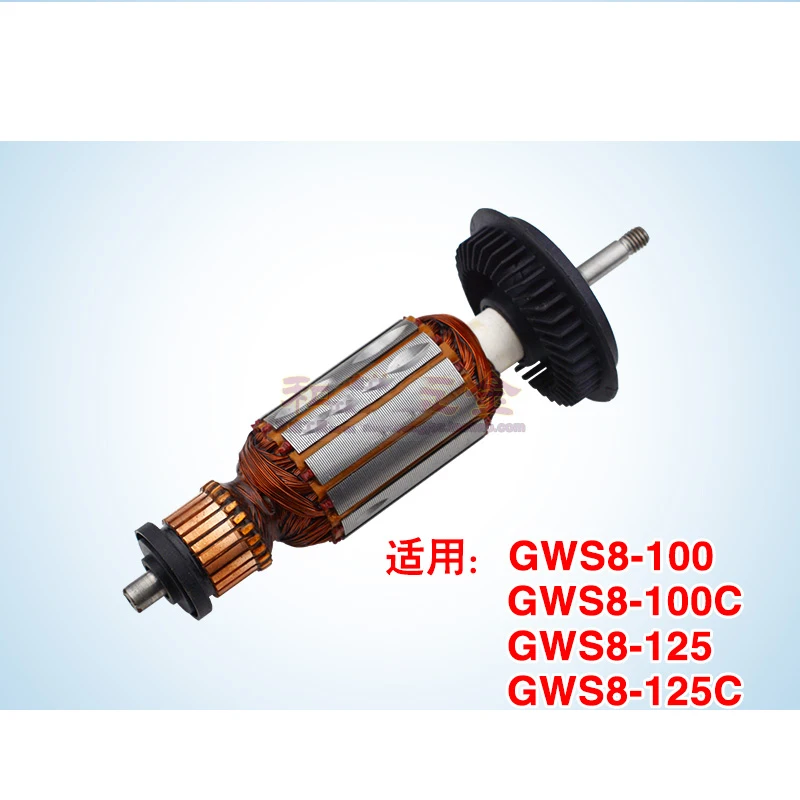 AC 220V 240V Armature Rotor Stator Replacement for BOSCH GWS8 GWS 8-125 GWS8-125C GWS 850 Angle Grinder Parts