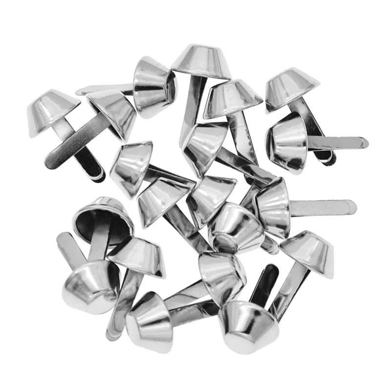 20PCS Metal Bag Feet Rivets Studs Pierced For DIY Craft Purse Handbag Leather Decoration Accessories