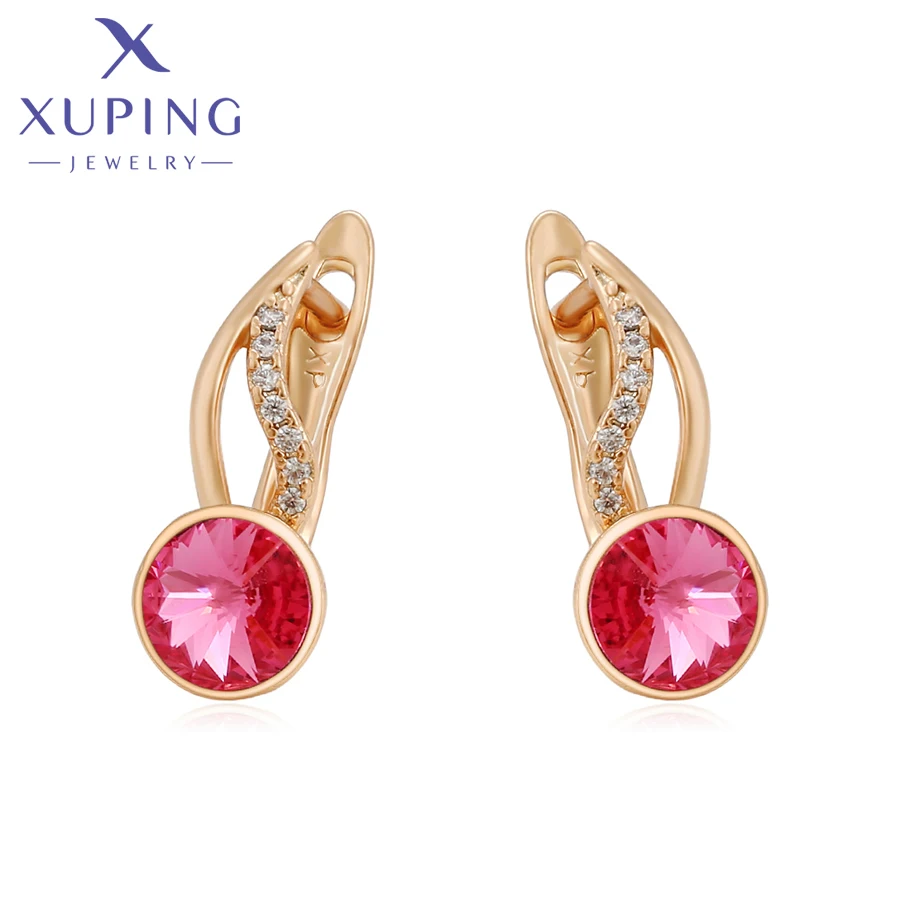 Xuping Jewelry Fashion Newly Crystal Earrings of Popular Europen Design for Women Girls A00724766