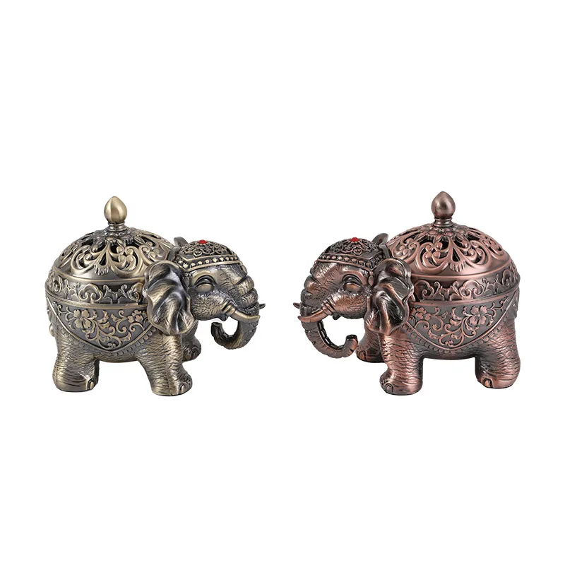 

elephant incense burner creative home dining table living room porch incense burner decoration ornaments