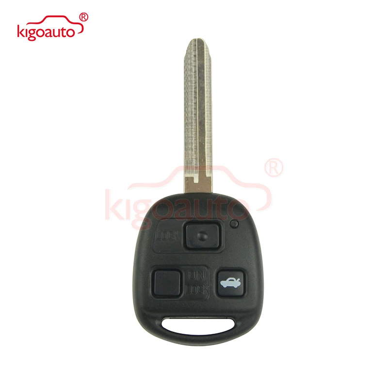 

Kigoauto Denso( Not Valeo) Remote Key 3 Button TOY43 Blade 315mhz No Chip For Toyota Land Cruiser FJ Cruiser 1998-2011