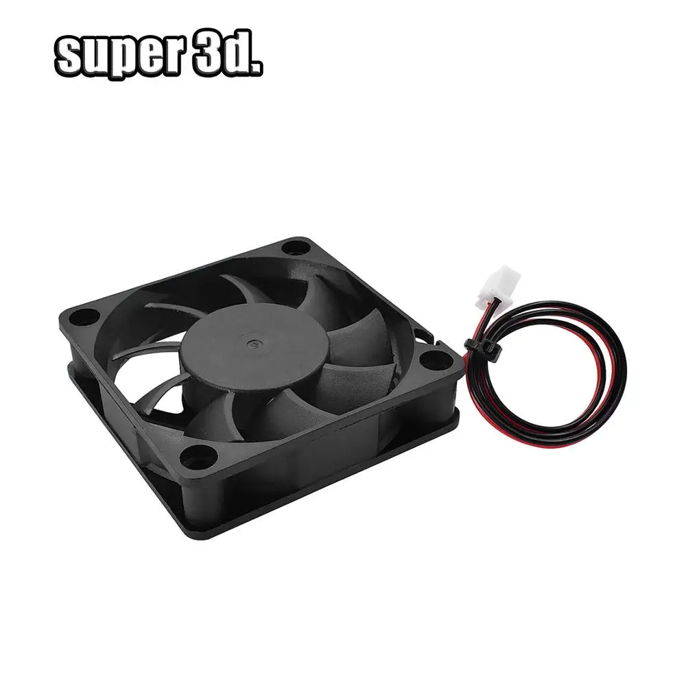 6015 Cooling Heatsink Fan 12V 24V with Dupont Wire Brushless 60mm 60*60*15 MM 3D Printers Parts Cooler Radiator Quiet