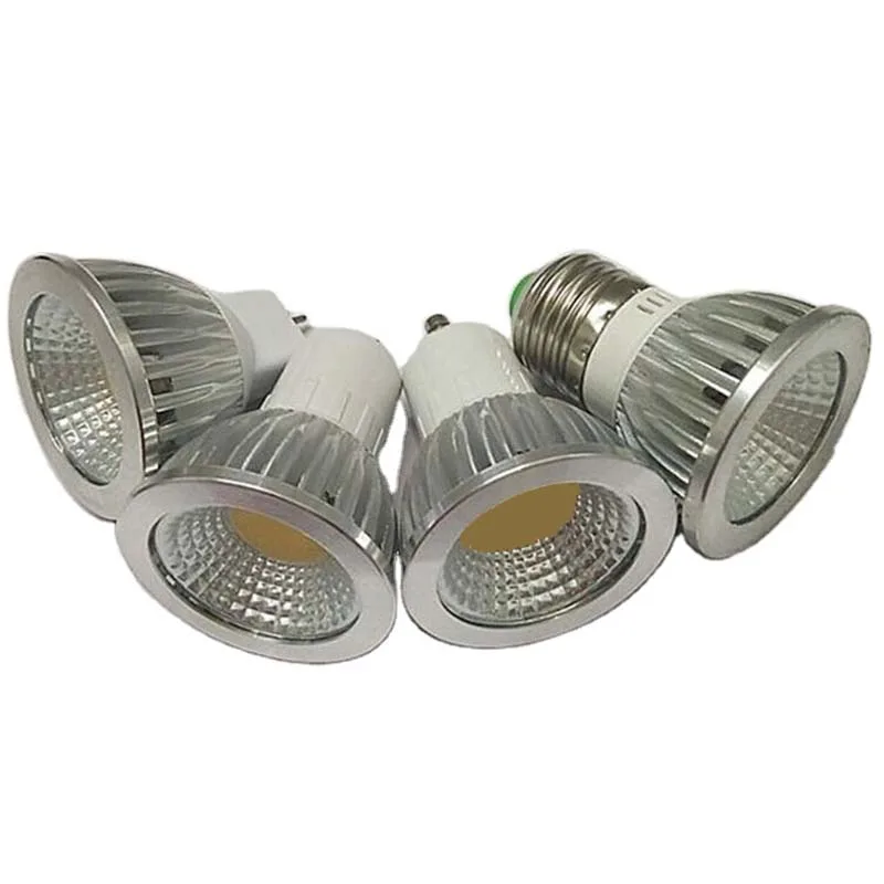 

Energy saving LED Bulbs GU10 Cob Led Light 85-265V 9W 12W 15W E27 GU5.3 COB LED lamp light 12V Lowest price MR16 led Spotlight