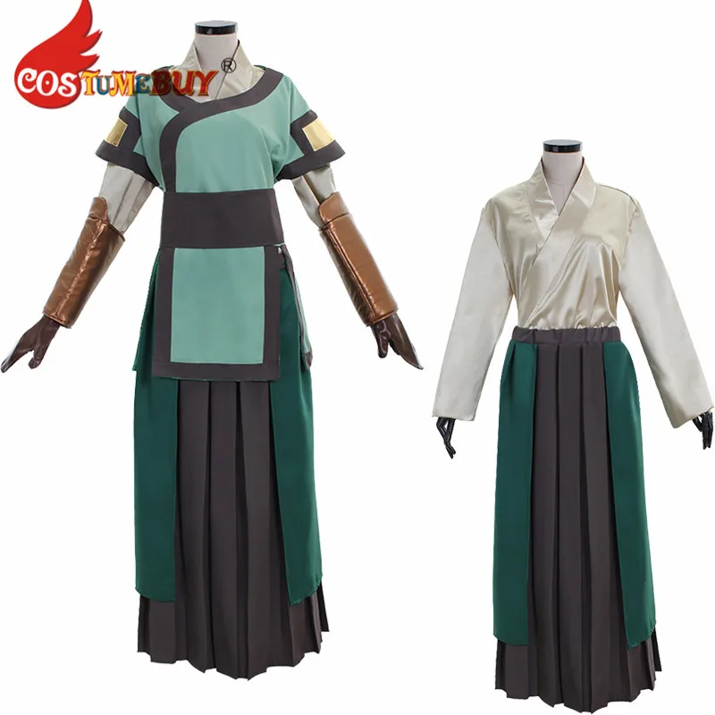 CostumeBuy The Last Air Bender Kyoshi Costume Adult Men Women Halloween Carnival Cosplay Custom Made